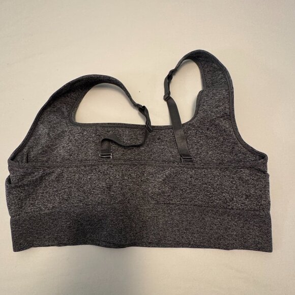 Puma Sports Bra – Size XL – Grey Heather - 0126 - Picture 3 of 6